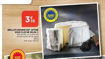 Bi1 Brillat-Savarin IGP* Affine Sous Cloche Delin offre