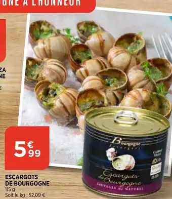 Bi1 Escargots De Bourgogne offre
