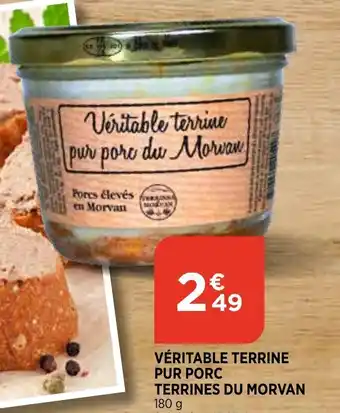 Bi1 Veritable Terrine Pur Porc Terrines Du Morvan offre