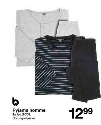 Zeeman Pyjama homme offre
