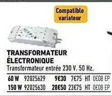 Transformateur électronique