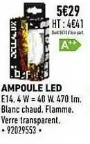 Brico Cash Ampoule led offre