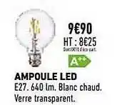 Brico Cash Ampoule led offre