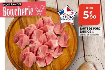Sauté de Porc Sams Os