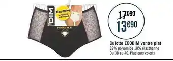 Géant Casino Culotte ecodim ventre plat dim offre