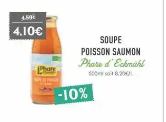 Naturalia Soupe poisson saumon phare d'eckmühl offre