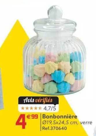 Gifi Bonbonnière offre