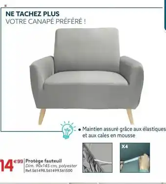 Gifi Protège fauteuil offre
