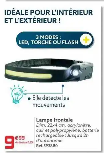 Lampe frontale