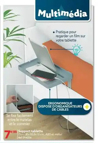 Gifi Support tablette offre