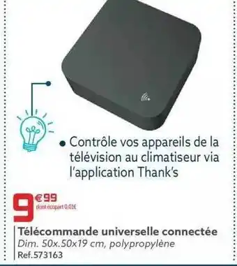 Gifi Télécommande universelle connectée offre