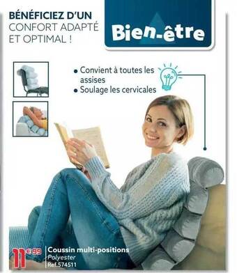 Gifi Coussin multi-positions offre