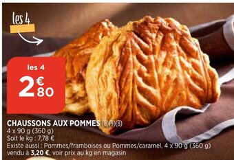 Bi1 Chaussons Aux Pommes offre