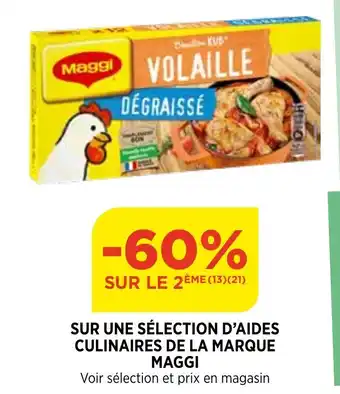 Bi1 Culinaires de La Marque Maggi offre