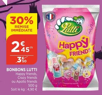 Bi1 Bonbons Lutti offre