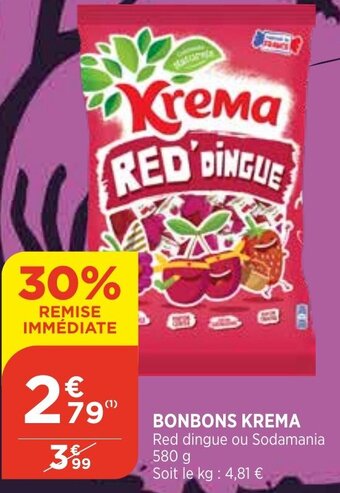 Bonbons Krema