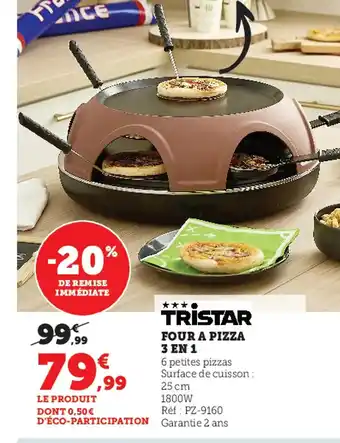 Super U Four a Pizza 3 en 1 offre