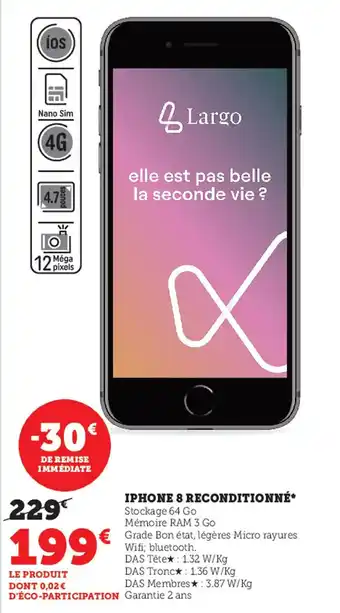 Super U Iphone 8 Reconditionné offre
