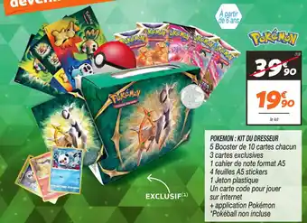 Netto Pokemon: Kit Du Dresseur offre