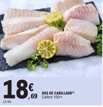 E.Leclerc Dos de Cabillaud offre