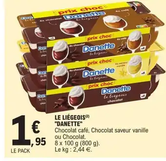 E.Leclerc Le Liégeois Danette offre