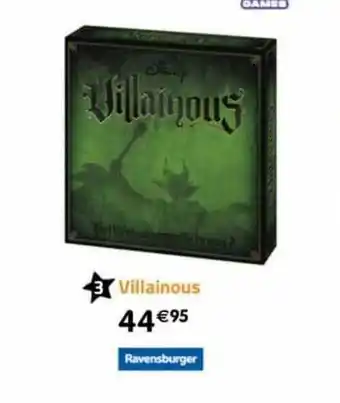 La Grande Récré Villainous ravensburger offre