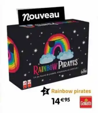 Rainbow pirates goliath