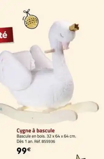 Cygne à bascule