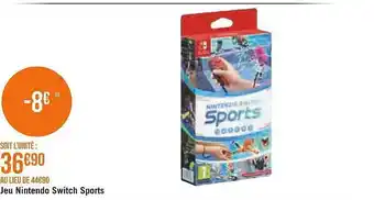 Jeu nintendo switch sports