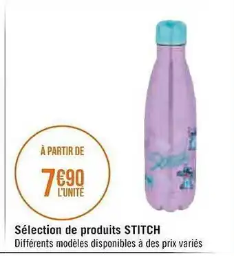 Géant Casino Sélection de produits stitch offre