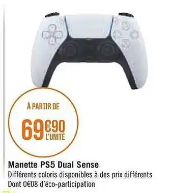 Manette ps5 dual sense