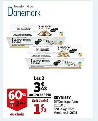 Auchan Skyr isey offre