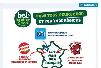 Auchan Kiri, babybel, la vache qui rit offre