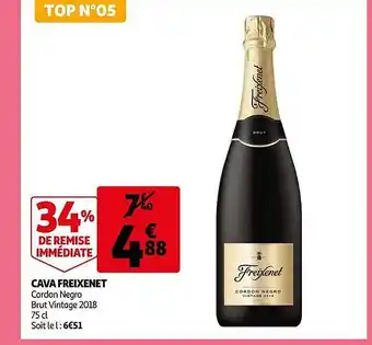 Auchan Cava freixenet offre