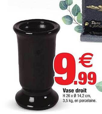Bazarland Vase droit offre