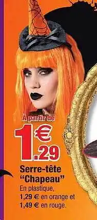 Bazarland Serre-tête offre