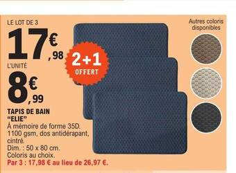 E.Leclerc Tapis de bain offre