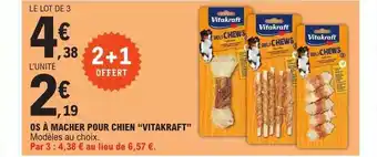 E.Leclerc Os à mâcher pour chien offre
