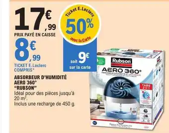 E.Leclerc Absorbeur d'humidité aero 360° offre