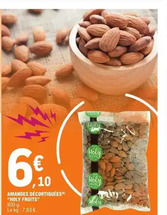 E.Leclerc Amandes décortiquées offre