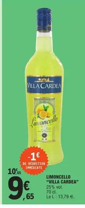 E.Leclerc Limoncello offre