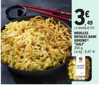 E.Leclerc Nouilles royales bami goreng offre