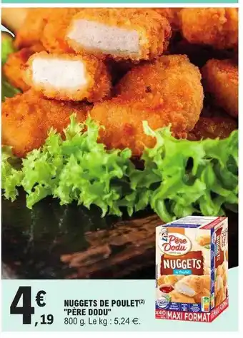 E.Leclerc Nuggets de poulet offre