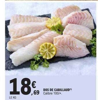 E.Leclerc Dos de cabillaud offre