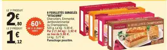 E.Leclerc 8 feuilletés surgelés offre