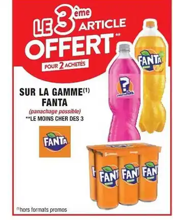 Cora x Carrefour La gamme fanta offre