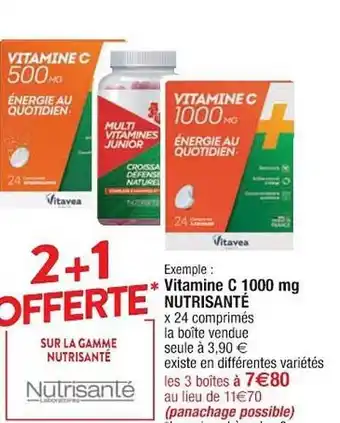 Vitamine c 1000 mg nutrisanté