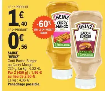 E.Leclerc Sauce Heinz offre