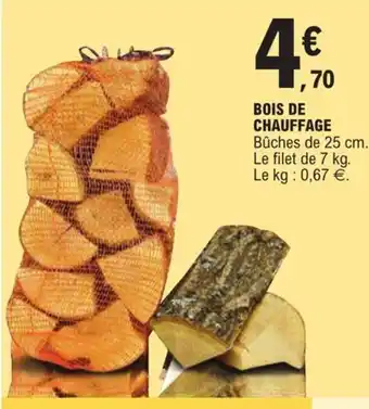 E.Leclerc Bois de Chauffage offre