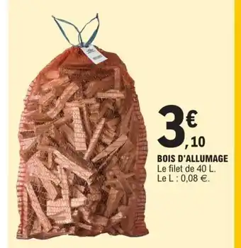 Bois d'Allumage